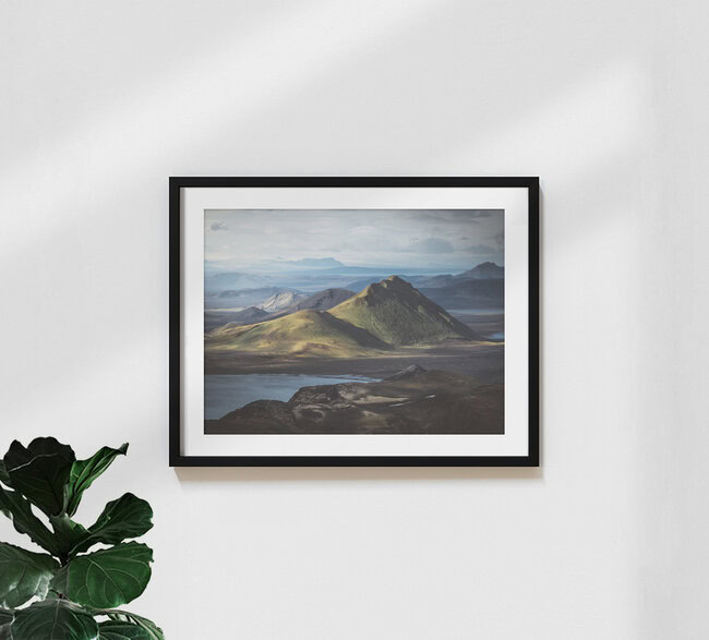 Iceland's Highlands, Iceland Posters – wall art by Roman Huber as Poster or Acrylic Glass Print