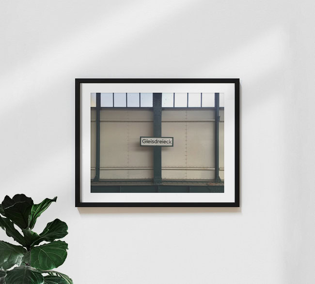 Gleisdreieck, Germany – wall art by Claudio Galamini as Poster or Acrylic Glass Print