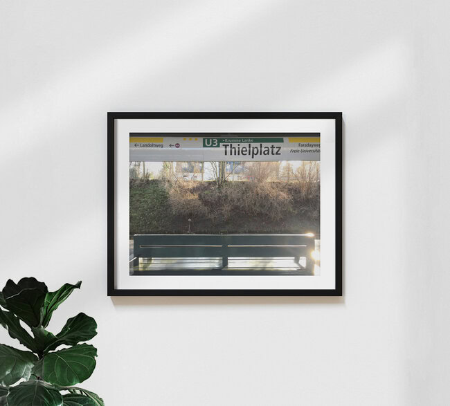 Thielplatz, Germany – wall art by Claudio Galamini as Poster or Acrylic Glass Print