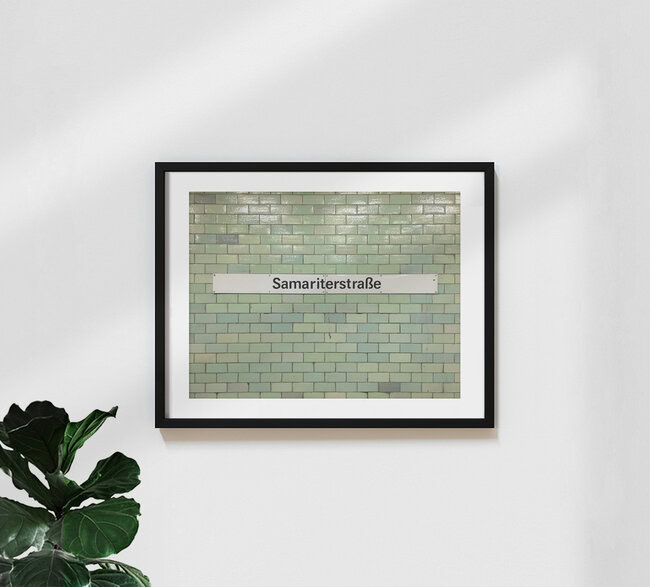 Samariterstraße, Germany – wall art by Claudio Galamini as Poster or Acrylic Glass Print
