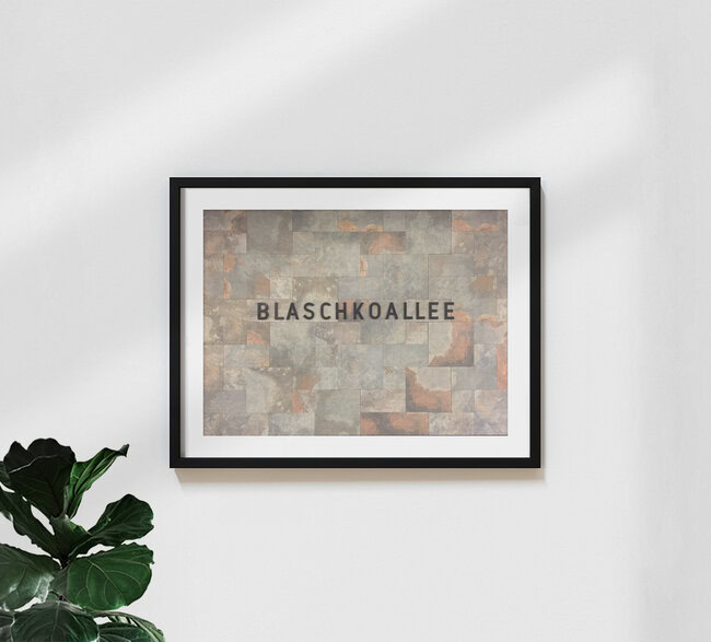 Blaschkoallee, Germany – wall art by Claudio Galamini as Poster or Acrylic Glass Print