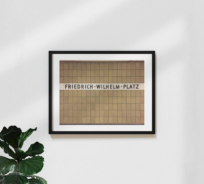 Friedrich-Wilhelm-Platz, Germany – wall art by Claudio Galamini as Poster or Acrylic Glass Print