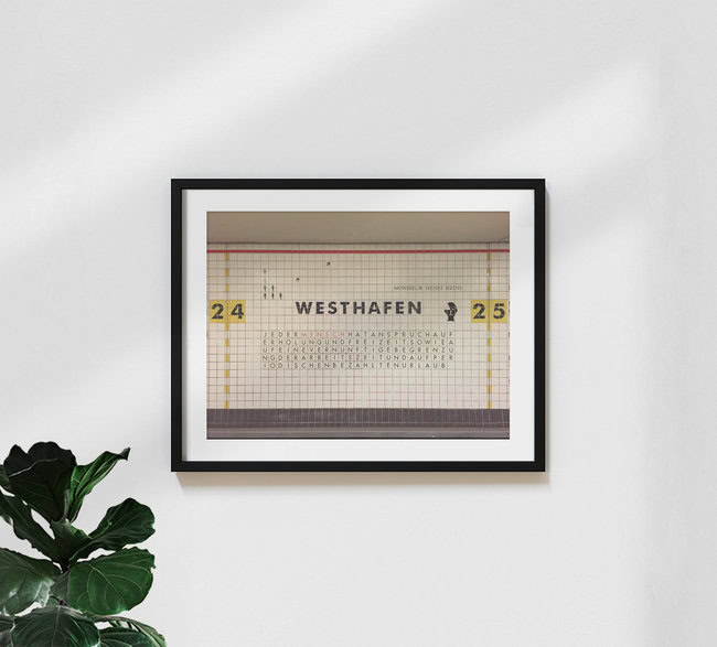 Westhafen, Germany – wall art by Claudio Galamini as Poster or Acrylic Glass Print