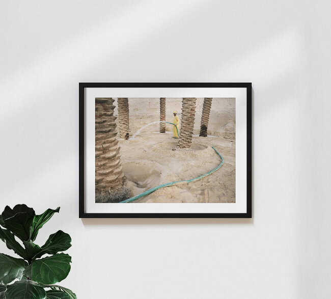 wassersprenger, Vereinigte Arabische Emirate – Fotokunst von Florian Büttner als Poster oder Acrylglasbild