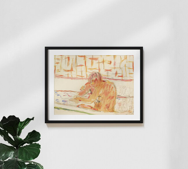Wandbild 'Kvinde i badekar von Pierre Bonnard' – Kunst von Art Classics als Poster oder Acrylglasbild
