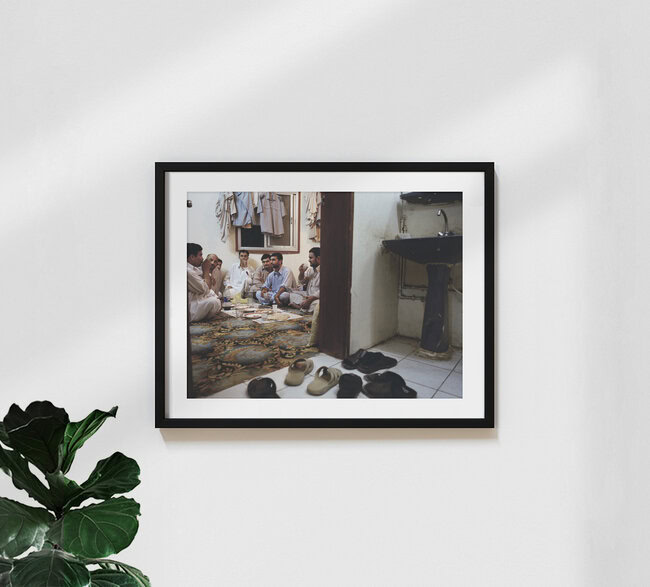 Dinner, Vereinigte Arabische Emirate – Fotokunst von Florian Büttner als Poster oder Acrylglasbild
