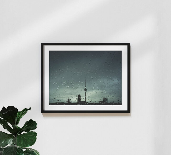 Berlin - Fernsehturm Skyline, Germany – wall art by Aurica Voss as Poster or Acrylic Glass Print