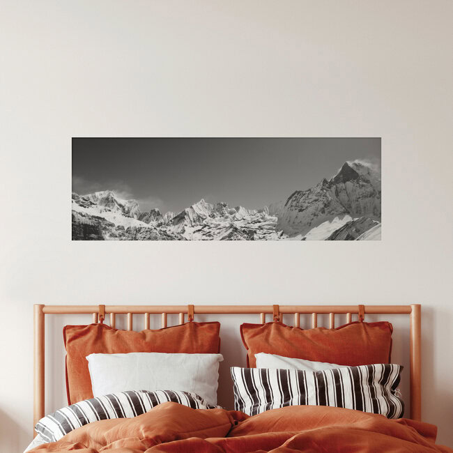Himalaya - Machapuchre Panorama, Nepal – wall art by Marco Entchev as Poster or Acrylic Glass Print