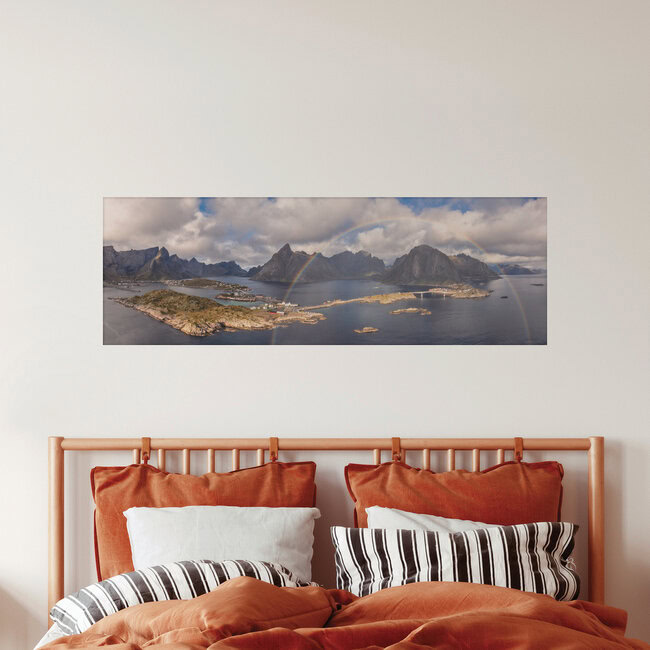 Lofoten Panorama Norway, Norway – wall art by Achim Thomae as Poster or Acrylic Glass Print