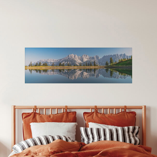 Wilder Kaiser in Tirol Österreich VII, Österreich – Fotokunst von Achim Thomae als Poster oder Acrylglasbild