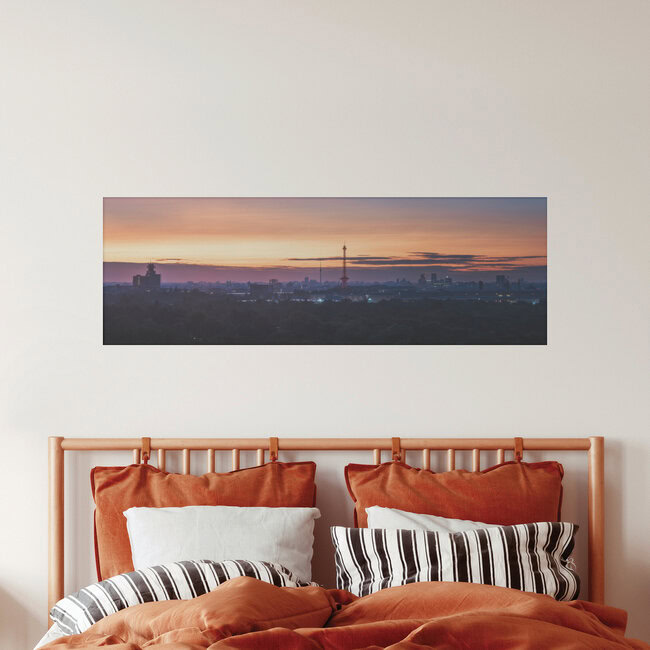 Berlin City West Panorama, Germany – wall art by Jean Claude Castor as Poster or Acrylic Glass Print