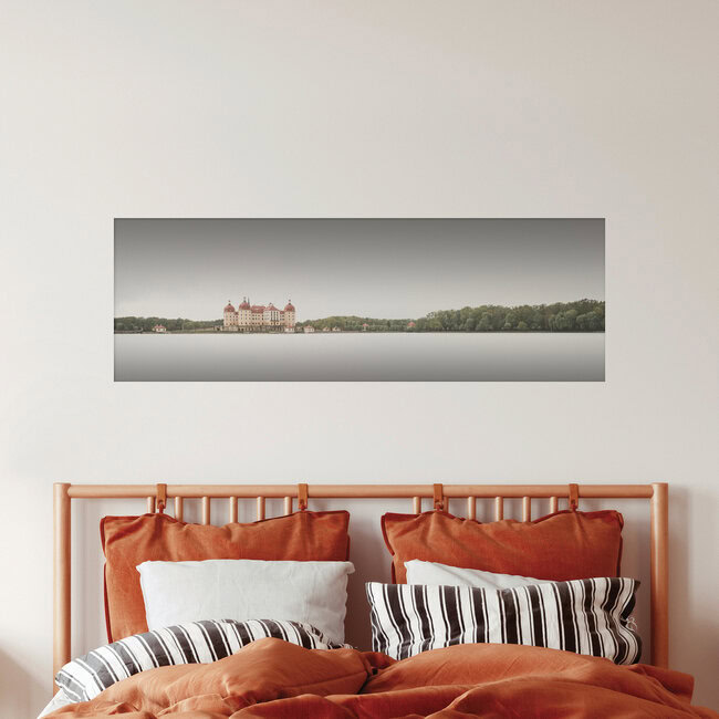 Schloss Moritzburg, Deutschland – Fotokunst von Ronny Behnert als Poster oder Acrylglasbild