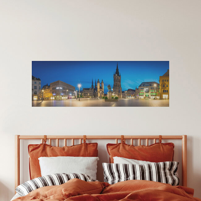 Halle-Saale Panorama, Germany – wall art by Martin Wasilewski as Poster or Acrylic Glass Print