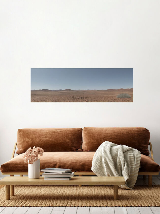 Palmwag Concession - semi arid desert, Namibia – Fotokunst von Dennis Wehrmann als Poster oder Acrylglasbild