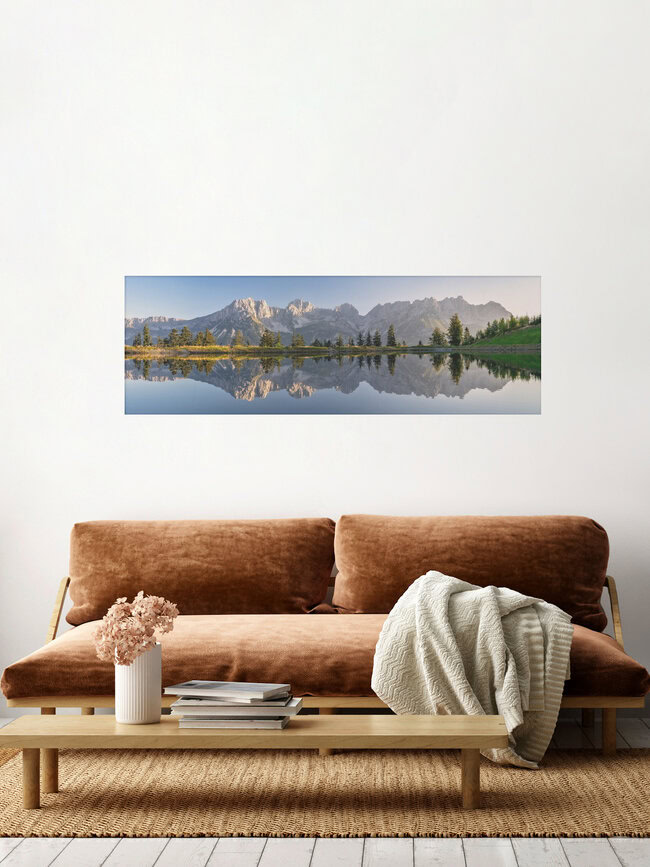 Wilder Kaiser Mountain Group Tyrol I, Austria – wall art by Achim Thomae as Poster or Acrylic Glass Print