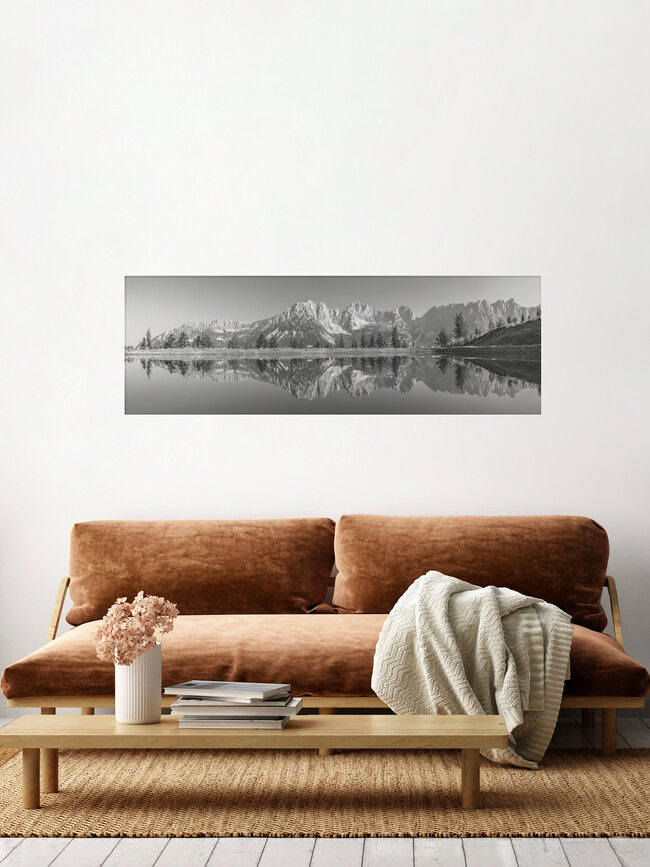 Wilder Kaiser Mountain Group Tyrol III, Austria – wall art by Achim Thomae as Poster or Acrylic Glass Print