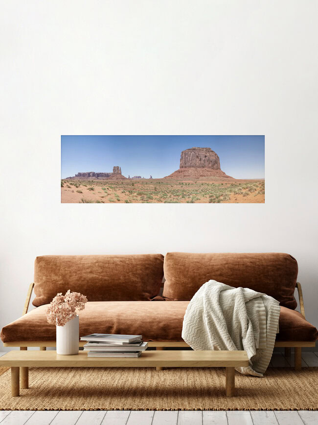 MONUMENT VALLEY, United States – wall art by Melanie Viola as Poster or Acrylic Glass Print