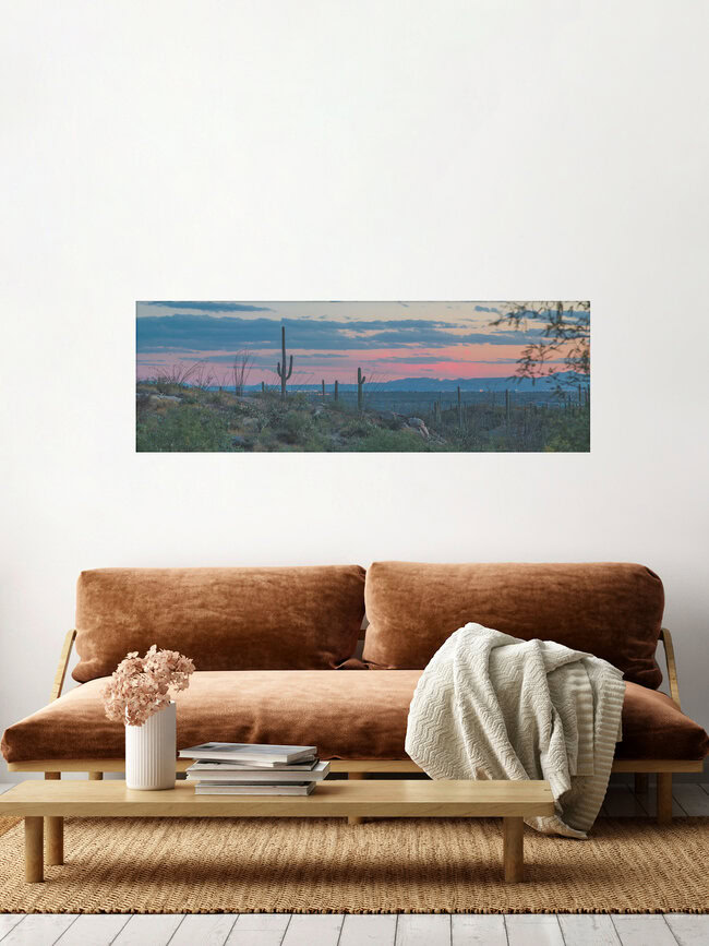 Wild West Sunset, Vereinigte Staaten – Fotokunst von Marc Rasmus als Poster oder Acrylglasbild