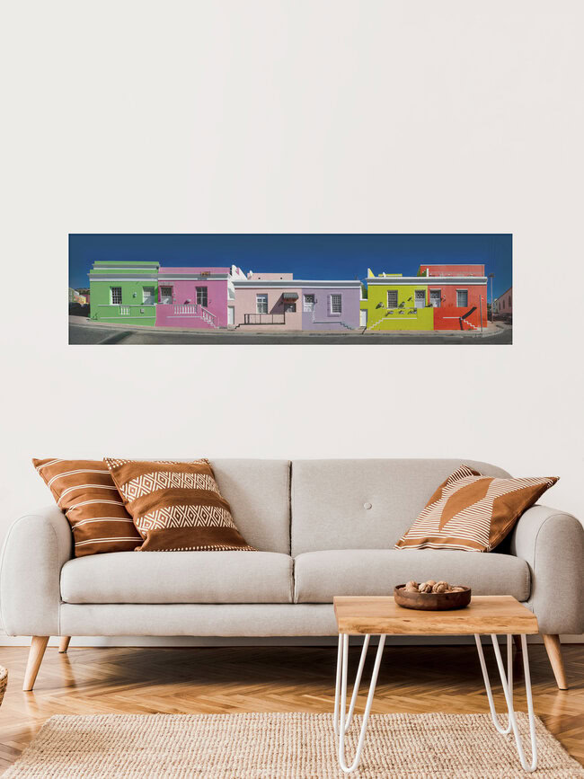 Bo Kaap, Südafrika – Fotokunst von Jochen Fischer als Poster oder Acrylglasbild