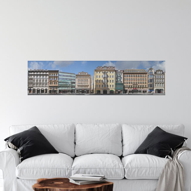 Leipzig | Petersstraße, Deutschland – Fotokunst von Joerg Dietrich als Poster oder Acrylglasbild