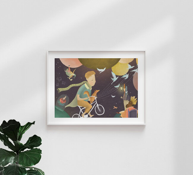 THE LITTLE PRINCE, Kolumbien – Fotokunst von Amalia Restrepo als Poster oder Acrylglasbild