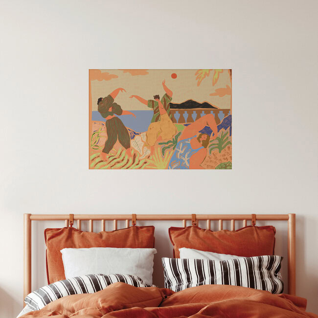Wandbild 'Dancing in Paradise' – Kunst von Arty Guava als Poster oder Acrylglasbild