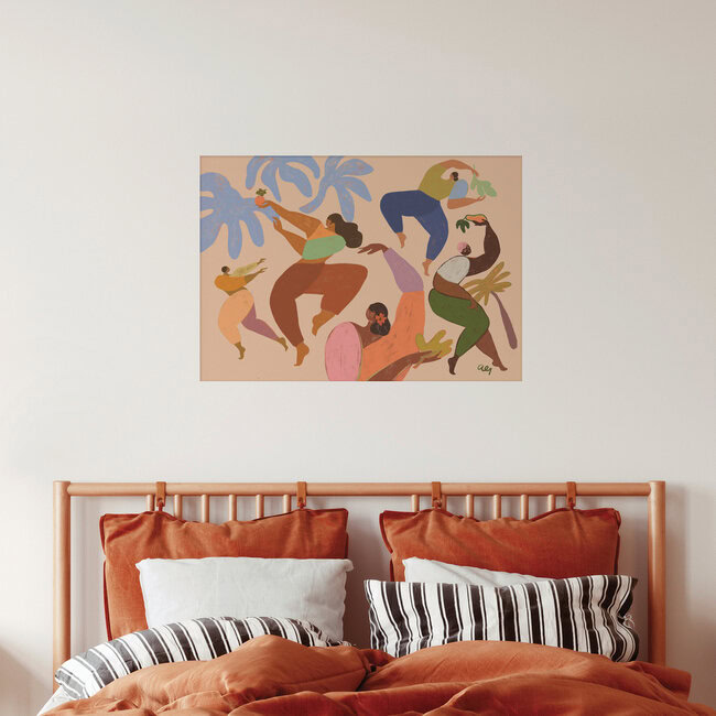 Wandbild 'Dance Dance' – Kunst von Arty Guava als Poster oder Acrylglasbild