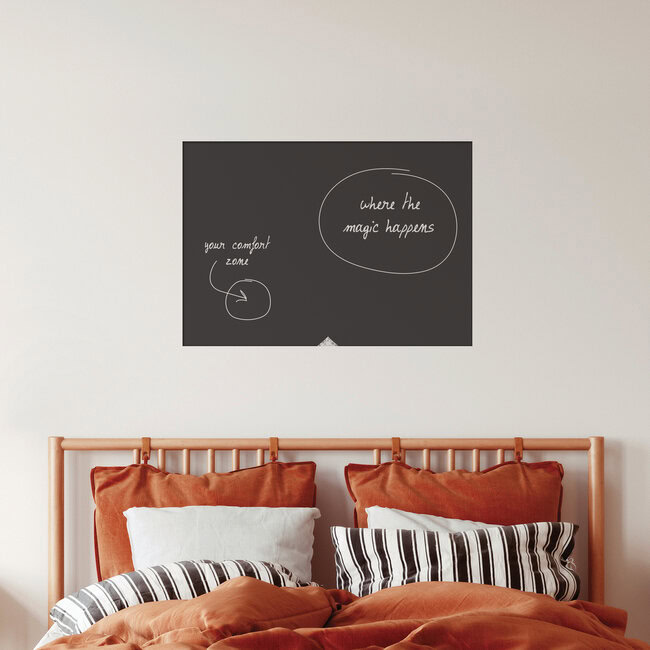 'Comfort zone. Where the magic happens.' – Wall Art by The Quote as Poster or Acrylic Glass Print
