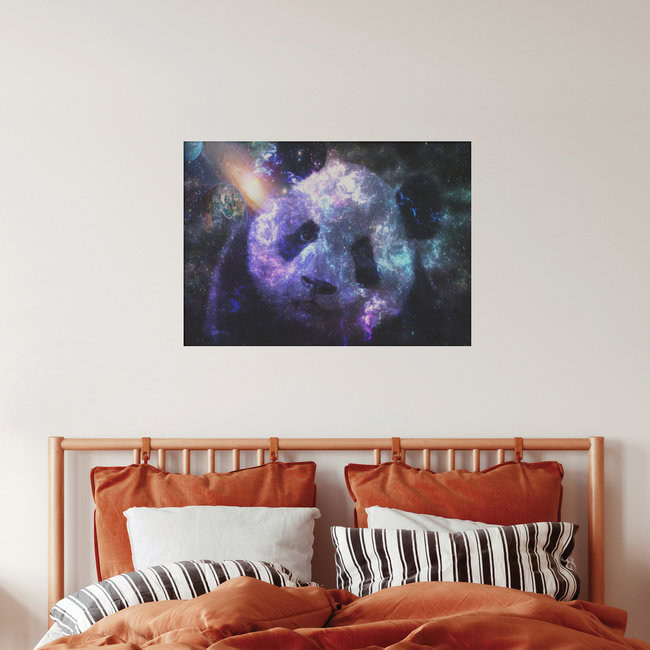 Galaxy Baby Panda Planet, Egypt – wall art by Lemo Boy as Poster or Acrylic Glass Print