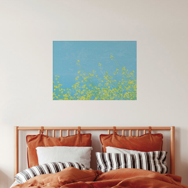 Wandbild 'Yellow Flowers' – Kunst von Katherine Blower als Poster oder Acrylglasbild