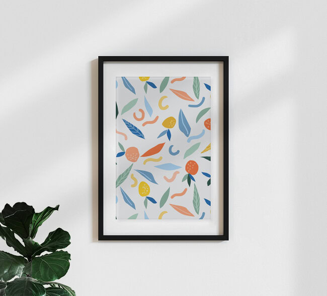 Wandbild 'The object of art is to give life a shape' – Kunst von Uma Gokhale als Poster oder Acrylglasbild