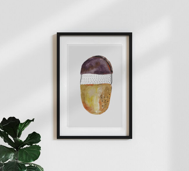 'Cyra no.8' – Wall Art by Froilein  Juno as Poster or Acrylic Glass Print