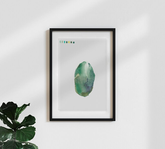'Cyra no.7' – Wall Art by Froilein  Juno as Poster or Acrylic Glass Print