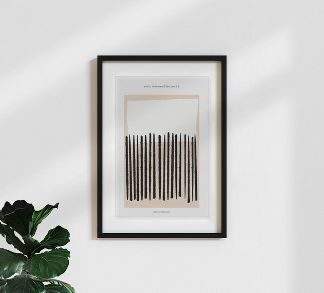 'Serie minimalista no.13' – Wall Art by Froilein  Juno as Poster or Acrylic Glass Print