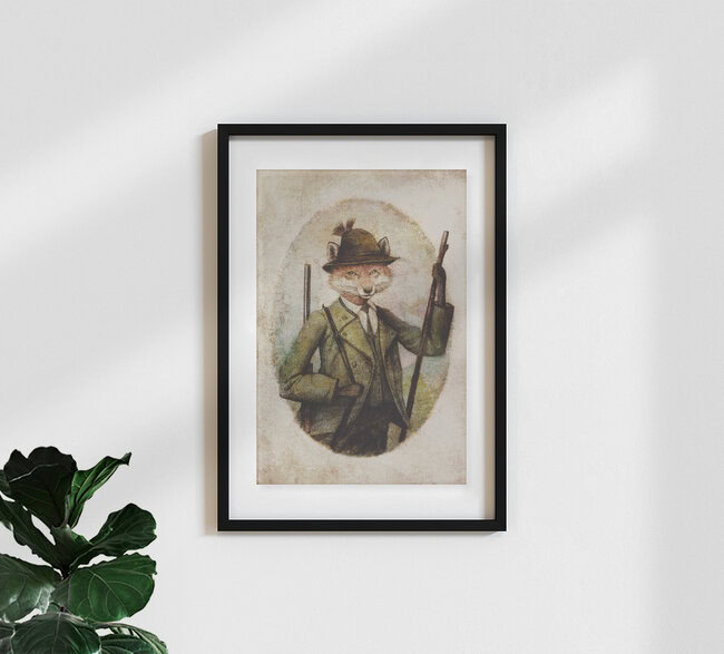 'Hunting Season' – Wall Art by Mike Koubou as Poster or Acrylic Glass Print