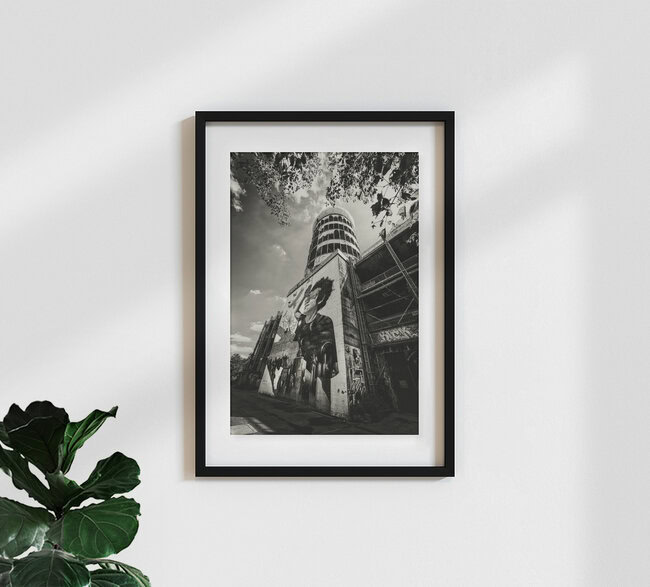 Berlin Teufelsberg 3, Germany – wall art by Franzel Drepper as Poster or Acrylic Glass Print