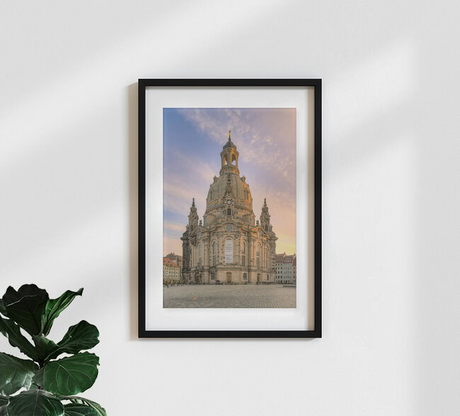 Church of Our Lady Dresden, Germany – wall art by Michael Valjak as Poster or Acrylic Glass Print