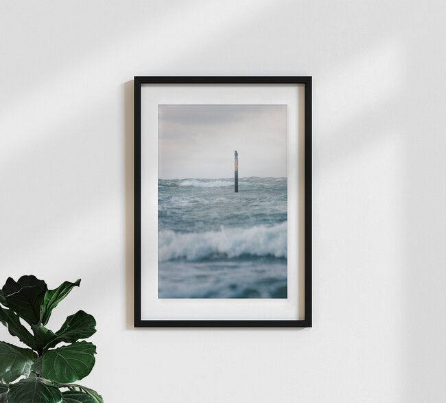 Sturm an der Ostsee, Deutschland – Fotokunst von Nils Steiner als Poster oder Acrylglasbild