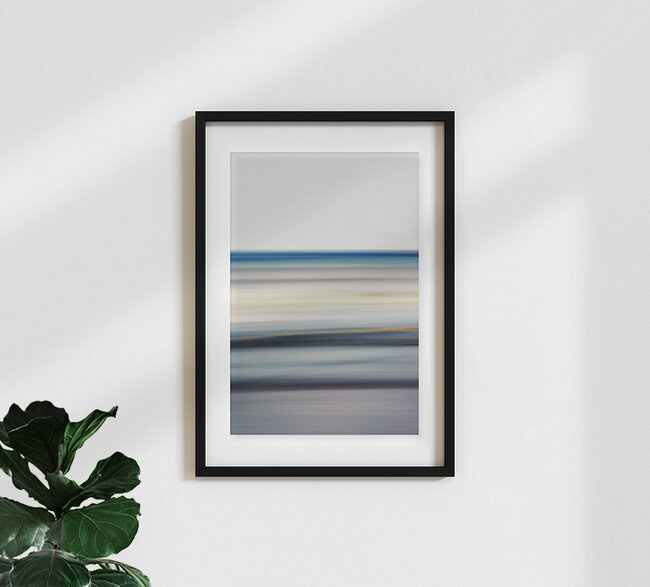 Sea stripes, Germany – wall art by Manuela Deigert as Poster or Acrylic Glass Print