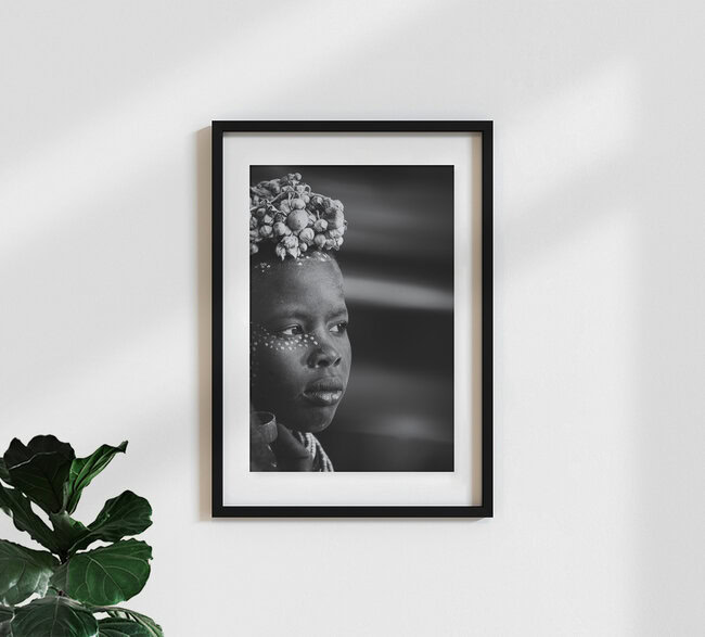 Light, Äthiopien – Fotokunst von Fabio Marcato als Poster oder Acrylglasbild