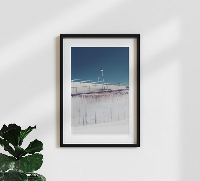 Empty Beach, Südafrika – Fotokunst von Eva Stadler als Poster oder Acrylglasbild