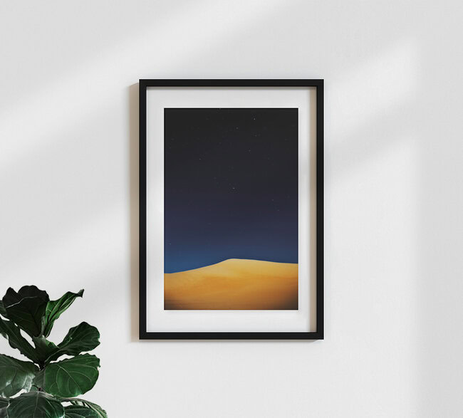 Once in the desert., Egypt – wall art by Christian Göran as Poster or Acrylic Glass Print