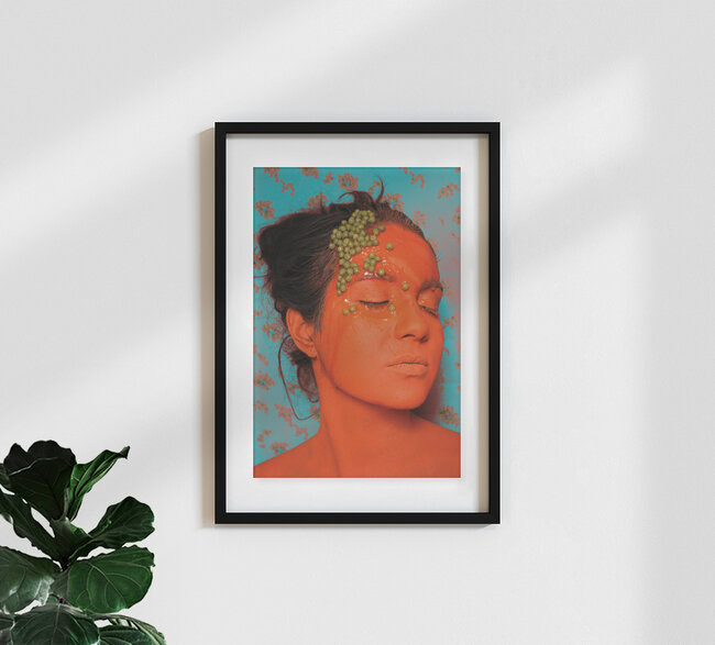 Jardinière, Frankreich – Fotokunst von Enora Lalet als Poster oder Acrylglasbild