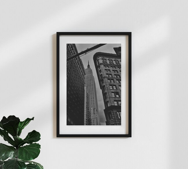 Empire, United States – wall art by Uli Schneider as Poster or Acrylic Glass Print