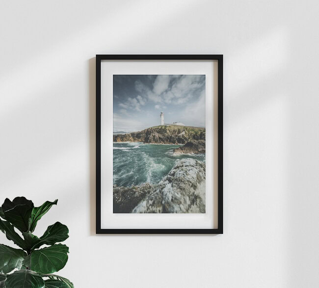 Fanad Head Lighthouse, Irland – Fotokunst von Philipp Steiger als Poster oder Acrylglasbild