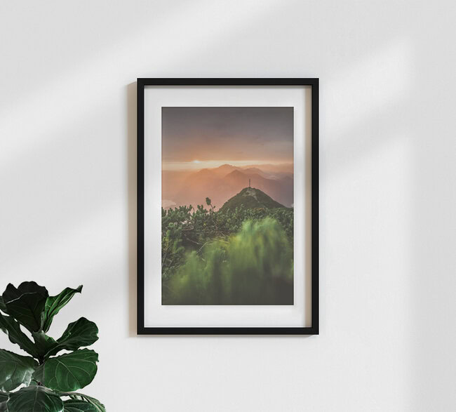 Sunrise, Deutschland – Fotokunst von Philipp Steiger als Poster oder Acrylglasbild