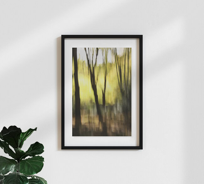 autumn abstract #07, Germany – wall art by Steffi Louis as Poster or Acrylic Glass Print