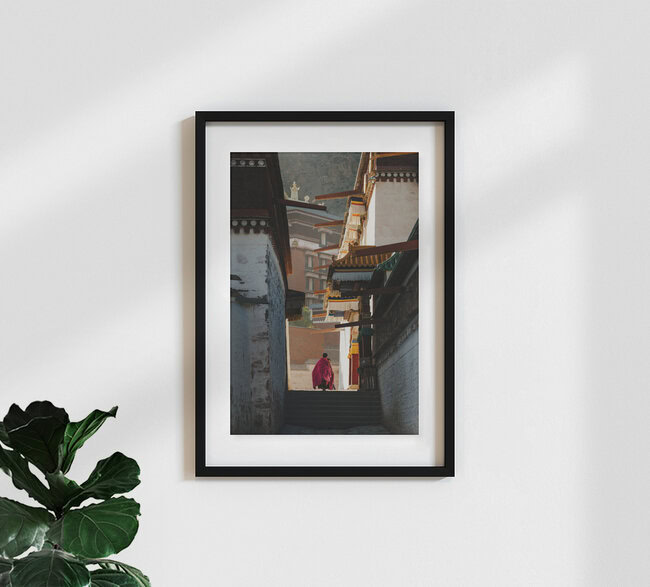 Labrang Monastery // Xiahe, China, China – wall art by Manuel Gros as Poster or Acrylic Glass Print