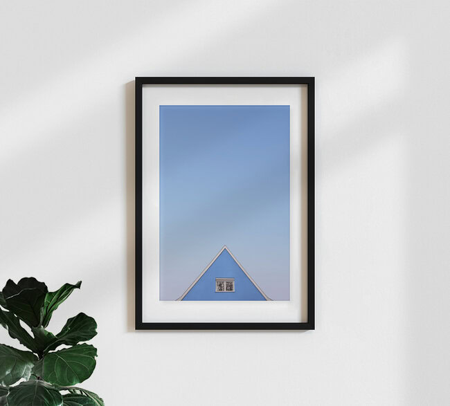 Blue Peak, Österreich – Fotokunst von Rupert Höller als Poster oder Acrylglasbild