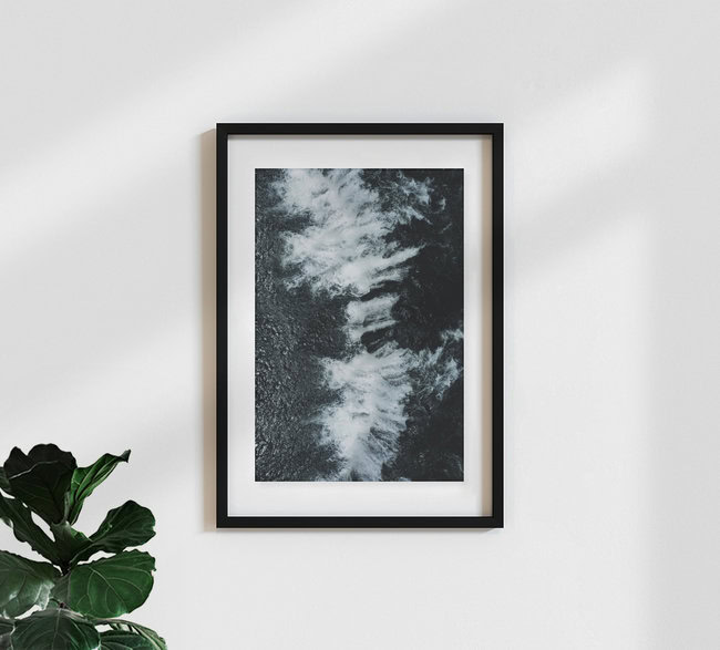 Waterfall - A million drops of water, Germany – wall art by Studio Na.hili as Poster or Acrylic Glass Print